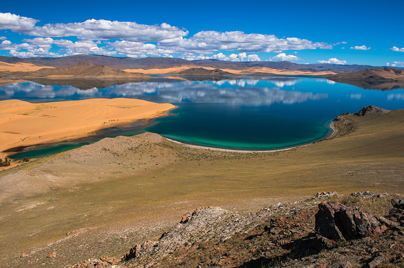 Ulaagchin khar lake Mongolia