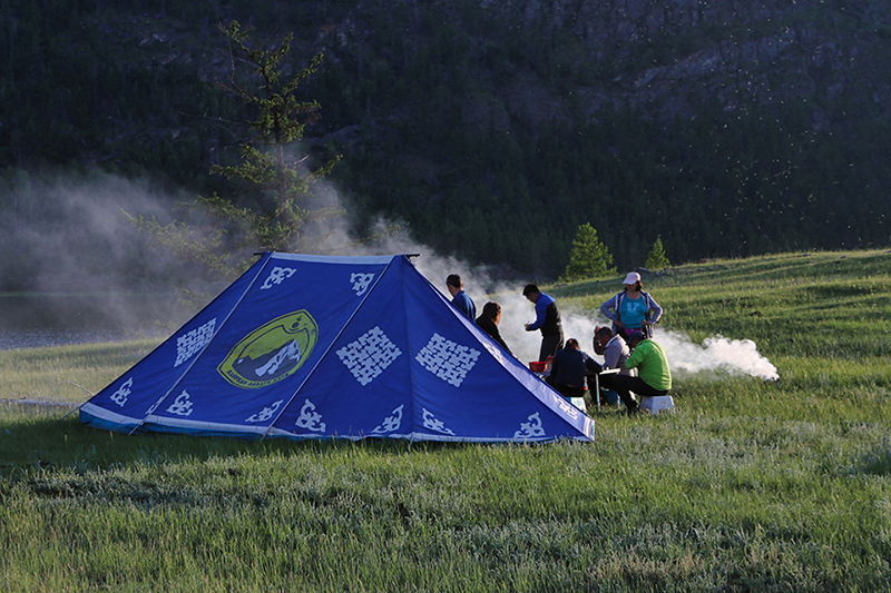 Camping tour at khovsgol aimag Mongolia