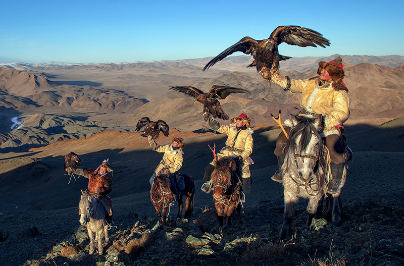 Golden Eagle Hunters Mongolia