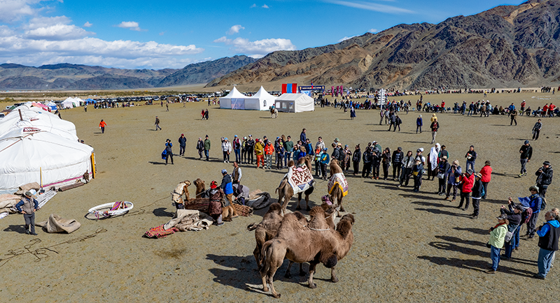 Sagsai Eagle festival Mongolia
