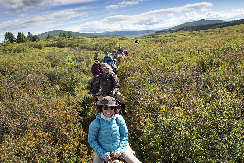 riding to the reindeer herders mongolia